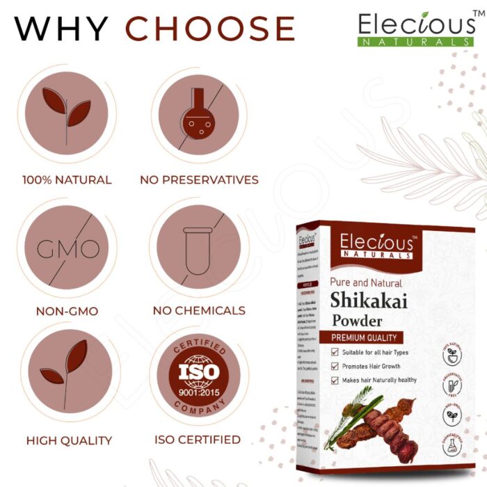Elecious Naturals Shikakai Powder