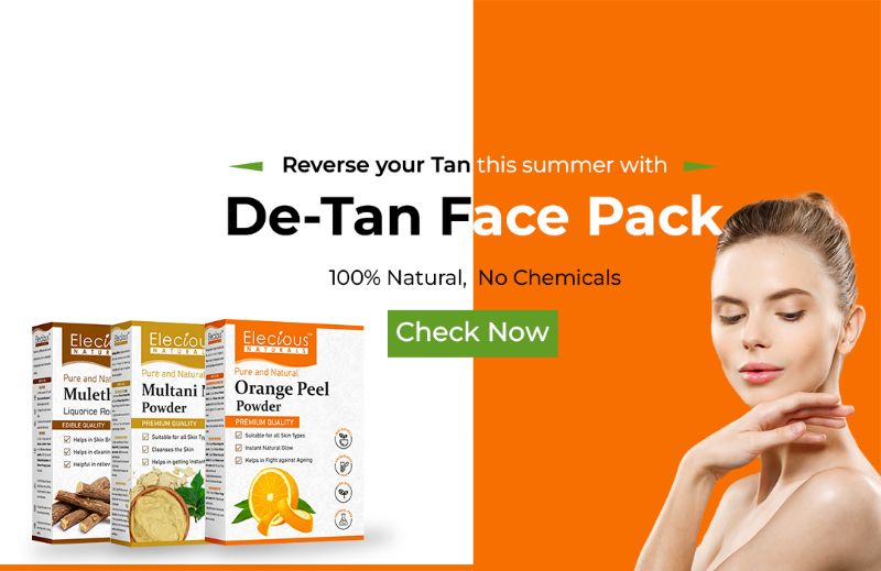 De Tan face pack