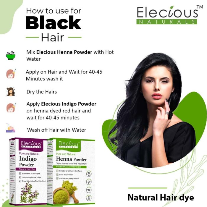 Elecious Naturals Rose Petal Powder for Skin, Hair and Eating