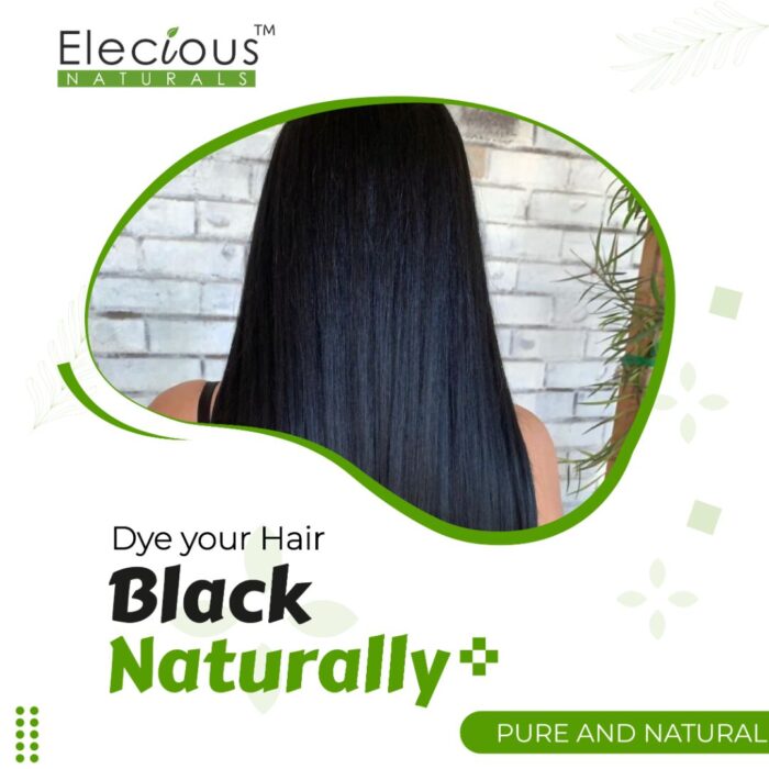 Natural Hair Dye for Black Hair - Elecious