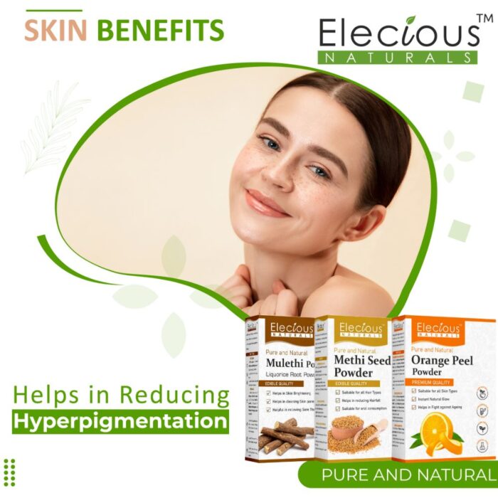 Elecious Natural De-Tan Face Pack Kit