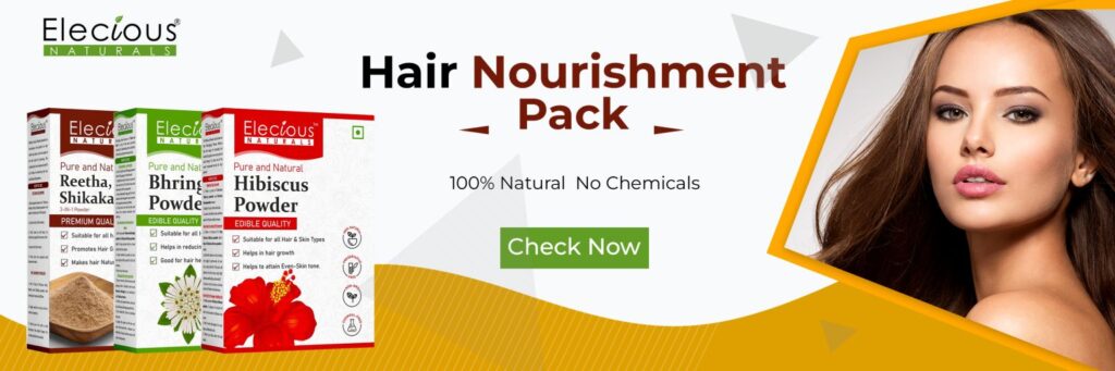 Elecious Natural hair nourishment pack