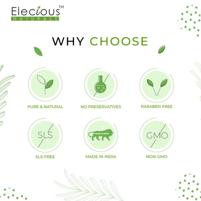 Elecious Naturals Complete Hair care Kit - Includes 6 products [VALUE PACK]