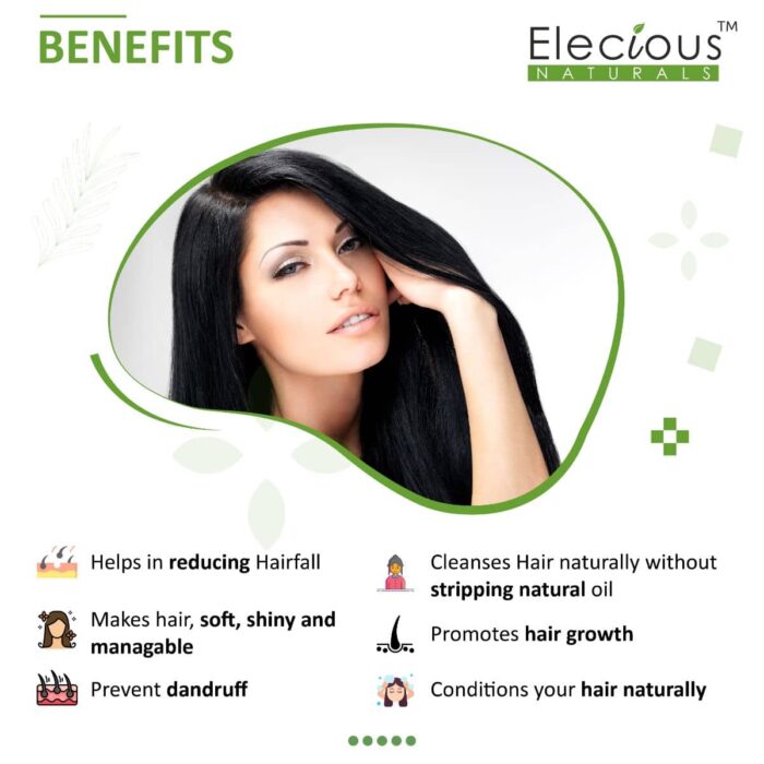 Elecious Naturals Complete Hair care Kit - Includes 6 products [VALUE PACK]